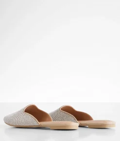 Shoes | London Rag Rayen Glitz Mule Nude
