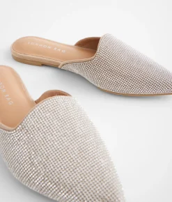 Shoes | London Rag Rayen Glitz Mule Nude
