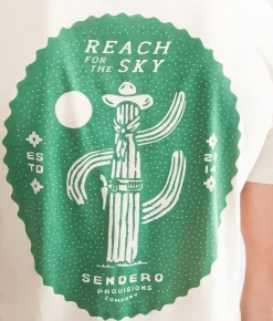 Graphic T-Shirts | Sendero Provisions Co. Reach For The Sky T-Shirt Vintage White