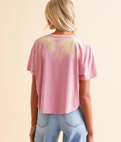 Tops | Hypercolor® Reactive Gear Cropped T-Shirt Magenta Yellow