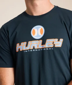 Hurley Reactor T-Shirt Armored Navy Outlet