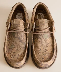 HEYDUDE™ Realtree Wally Classic Shoe Tan Camo Hot
