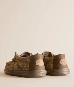 HEYDUDE™ Realtree Wally Classic Shoe Tan Camo Hot