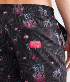 Howitzer Reaper Stretch Swim Trunks Multi Colored