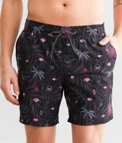 Howitzer Reaper Stretch Swim Trunks Multi Colored