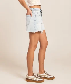 VERVET by Flying Monkey Rebecca High Rise Stretch Short Integrate Hot