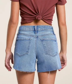 Shorts | VERVET by Flying Monkey Rebecca High Rise Stretch Short Inner Circle