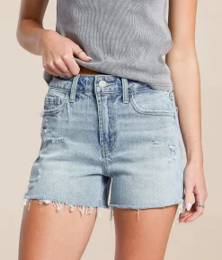 Bottoms|Shorts | VERVET by Flying Monkey Rebecca High Rise Stretch Short Geniality