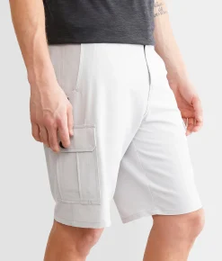Bottoms|Shorts | Maven Co-op Recreation Cargo Stretch Short Lt Grey