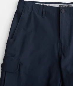 Maven Co-op Recreation Cargo Stretch Short Navy Black Discount