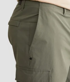 Bottoms|Activewear | Maven Co-op Recreation Cargo Stretch Short Castor Grey