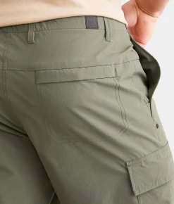 Bottoms|Activewear | Maven Co-op Recreation Cargo Stretch Short Castor Grey