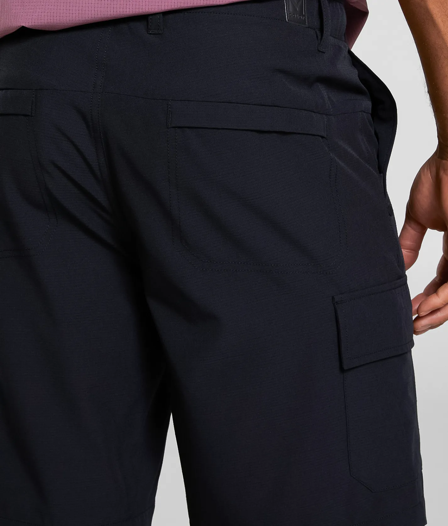 Maven Co-op Recreation Panoramic Cargo Stretch Short Dark Black Online