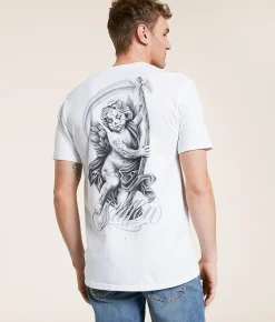 Sullen Red Angel T-Shirt White