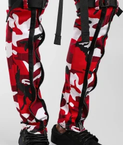 Sale Jeans|Bottoms | PREME Cargo Skinny Stretch Jean Red Camo