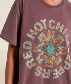Merch Traffic Red Hot Chili Peppers Oversized Band T-Shirt Andorra Best