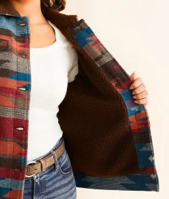Kimes Ranch Red Rocks Jacket Mid Blue Sale
