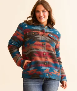 Kimes Ranch Red Rocks Jacket Mid Blue Sale