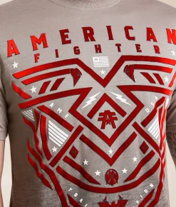 Tops|Graphic T-Shirts | American Fighter Redrock T-Shirt Desert Taupe Tetris