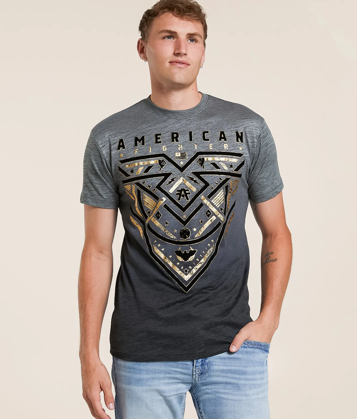 American Fighter Redrock T-Shirt Sage Dk Sage Outlet