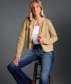 Buckle Black Refined Edit - Contrast Trim Cardigan Sweater Natural Outlet