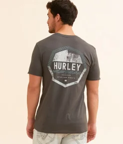 Hurley Refractor T-Shirt Raven Clearance