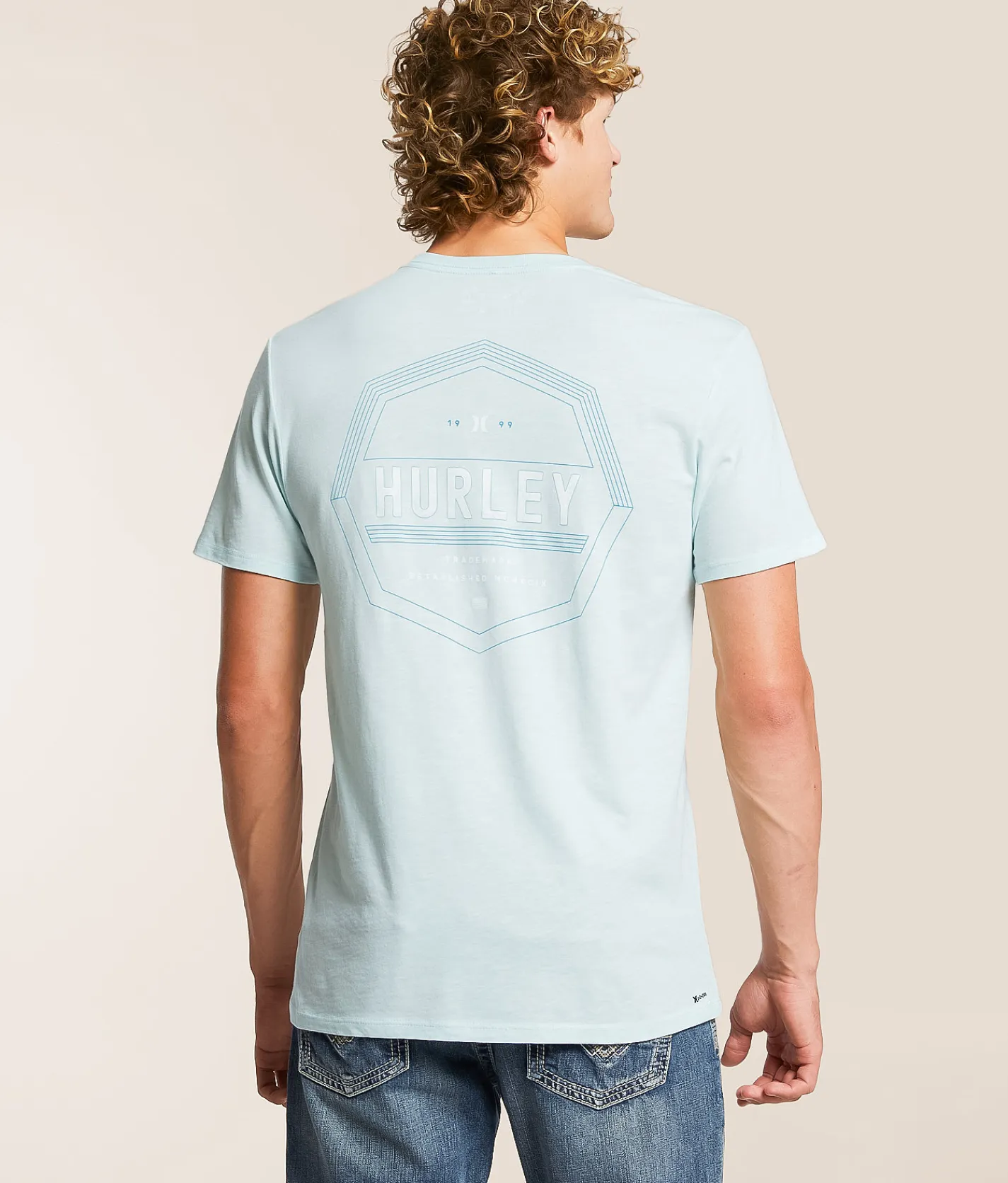 Hurley Refractor T-Shirt Spun Sugar Online