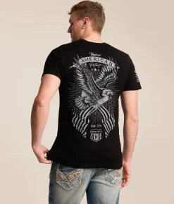 Howitzer Regal Burst T-Shirt Black Sale