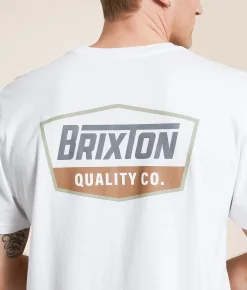 Graphic T-Shirts | Brixton Regal T-Shirt White