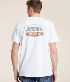 Graphic T-Shirts | Brixton Regal T-Shirt White