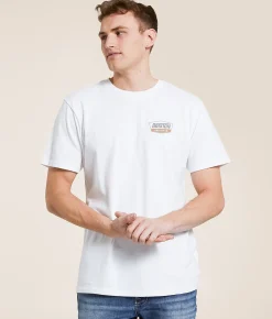 Graphic T-Shirts | Brixton Regal T-Shirt White