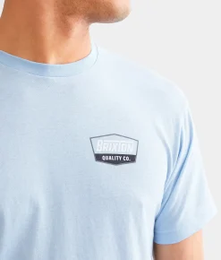Brixton Regal T-Shirt Flint Blue Best