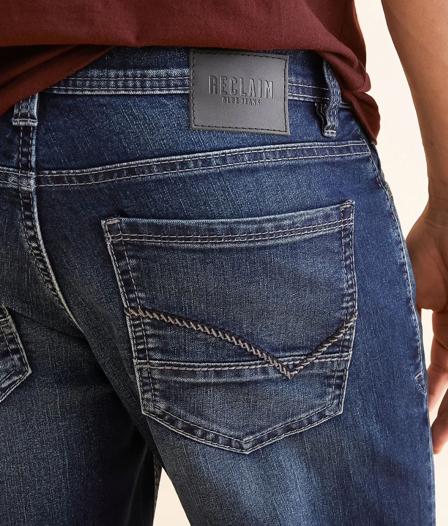 Bottoms|Jeans | Reclaim Regular Straight Stretch Jean Rahvan