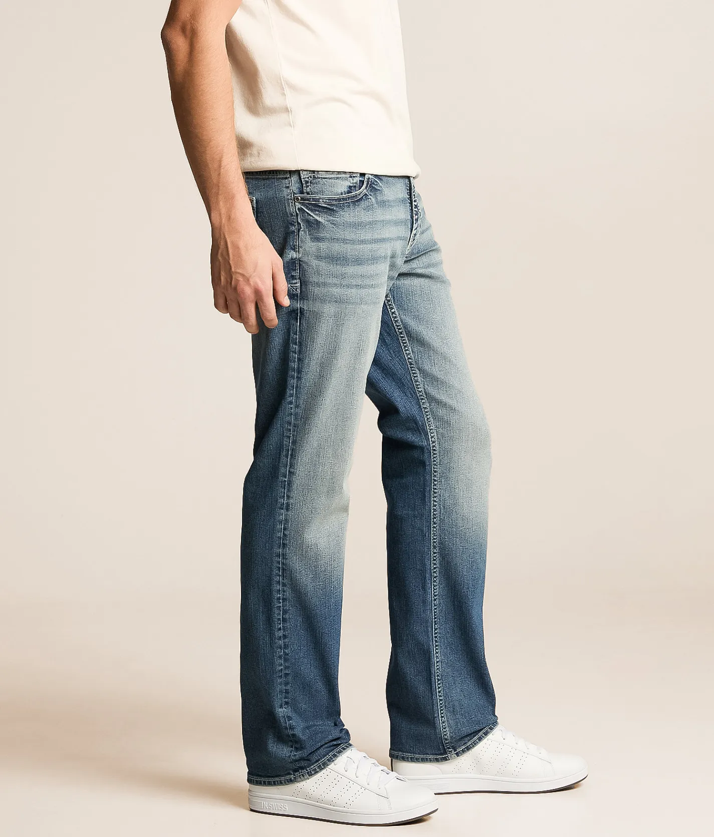 Bottoms | Reclaim Regular Straight Stretch Jean Hugo