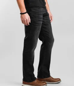 Bottoms|Jeans | Reclaim Regular Straight Stretch Jean Black