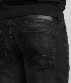 Bottoms|Jeans | Reclaim Regular Straight Stretch Jean Black