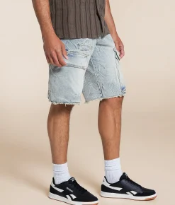 Shorts | R3bel Denim Relaxed Cargo Short Light Vintage