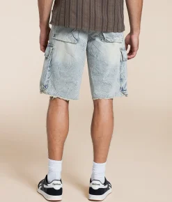 Shorts | R3bel Denim Relaxed Cargo Short Light Vintage