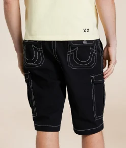 True Religion Relaxed Cargo Short Kalamata Best
