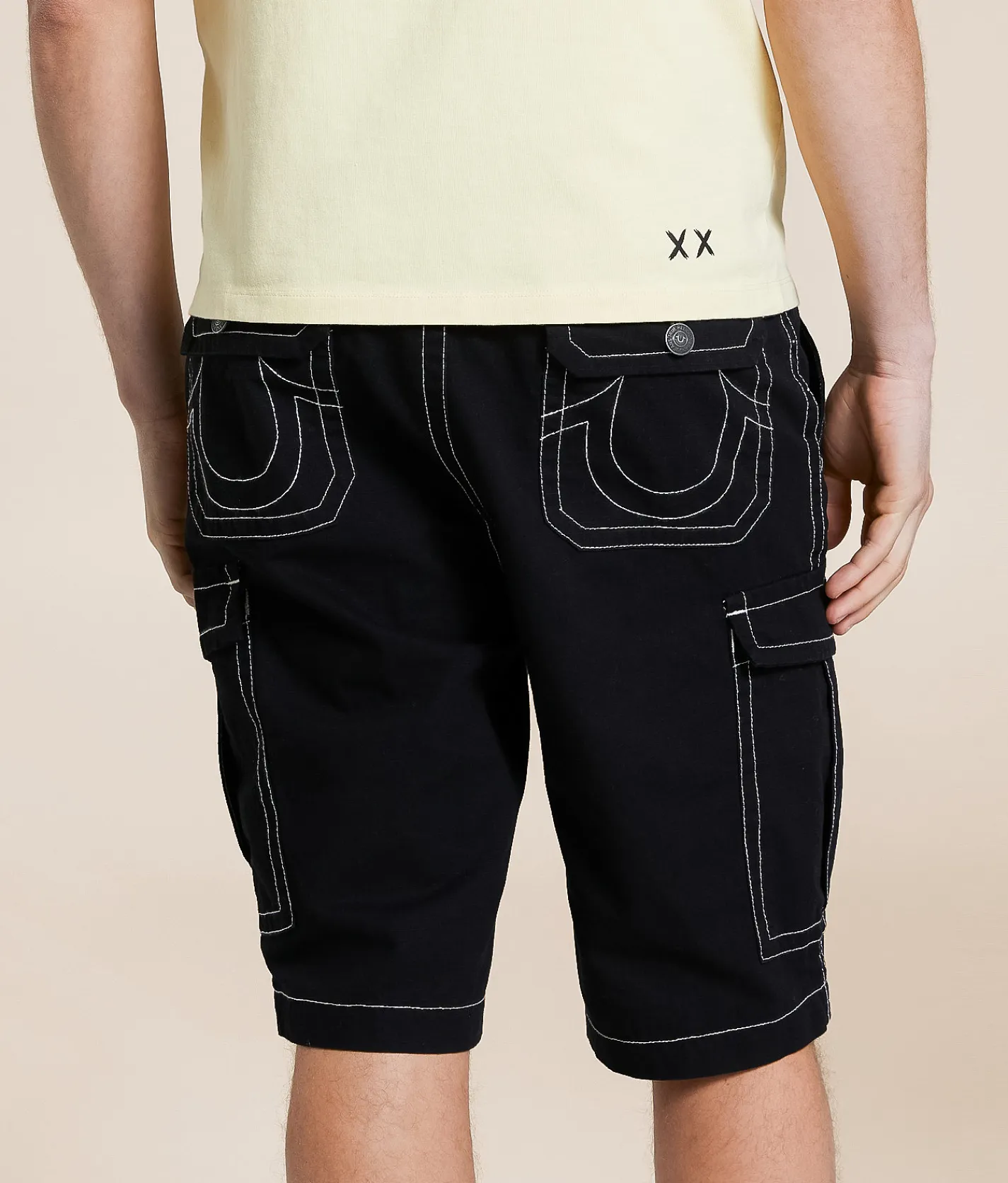 True Religion Relaxed Cargo Short Kalamata Best