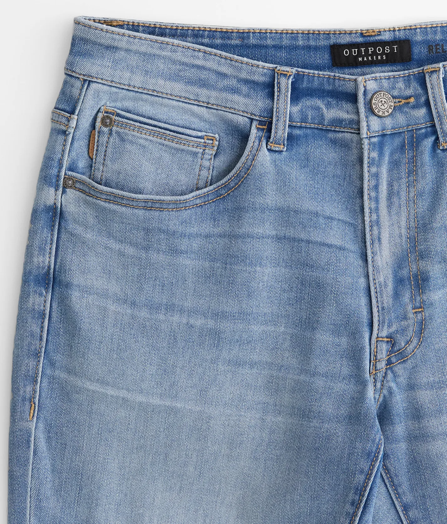 Sale Jeans|Bottoms | Outpost Makers Relaxed Straight Stretch Jean Meishan