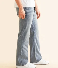 Reclaim Relaxed Straight Stretch Jean Birdie Sale