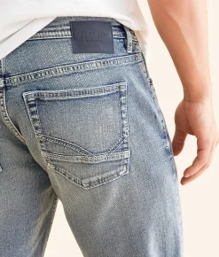Reclaim Relaxed Straight Stretch Jean Birdie Sale