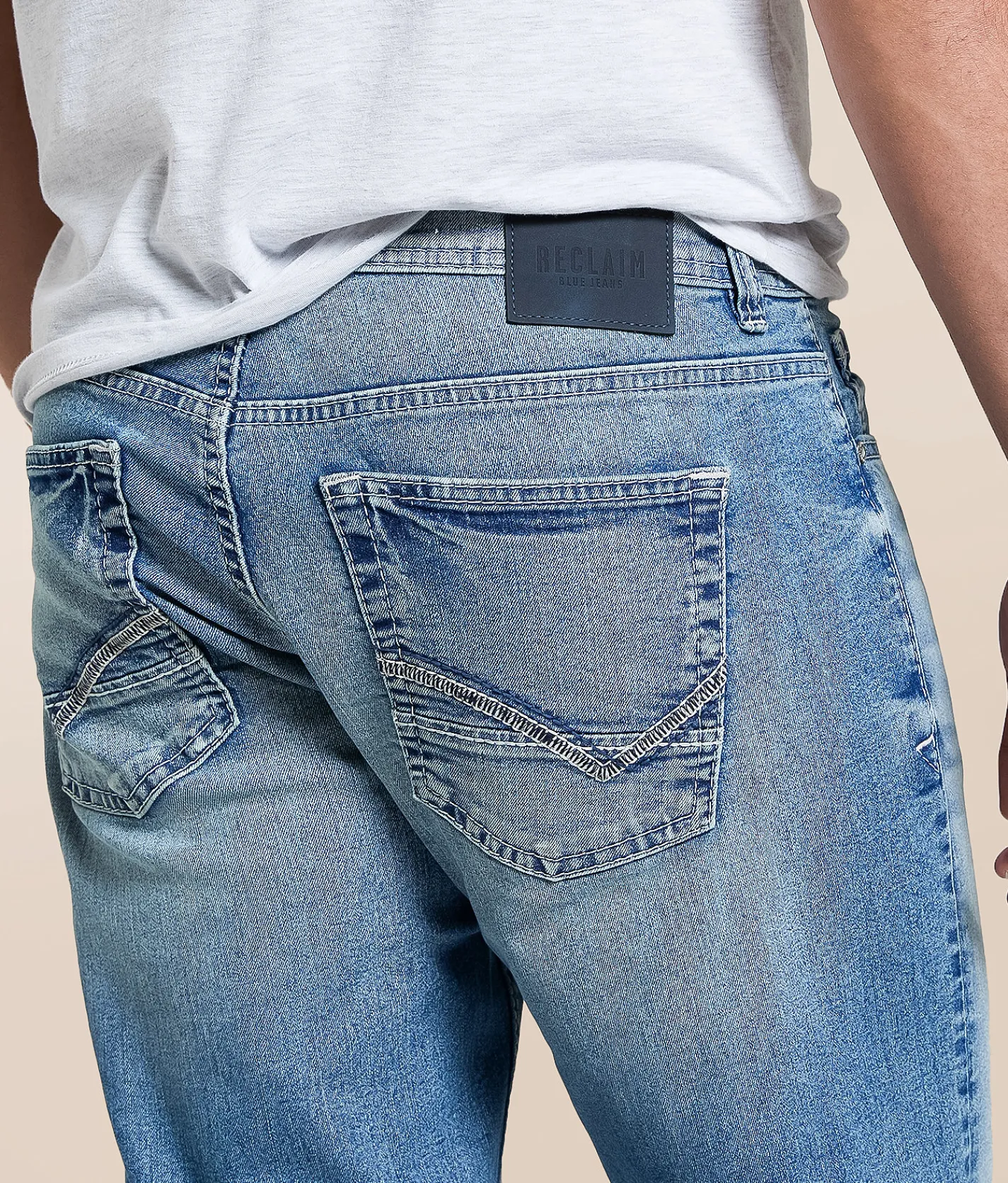 Bottoms | Reclaim Relaxed Straight Stretch Jean Orpington