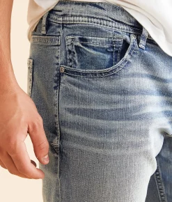 Jeans | Reclaim Relaxed Straight Stretch Jean Birdie