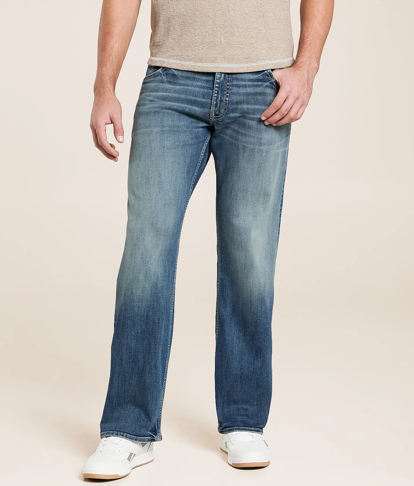 Reclaim Relaxed Straight Stretch Jean Duclair Hot