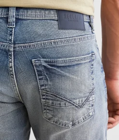 Sale Jeans|Bottoms | Reclaim Relaxed Straight Stretch Jean Leo