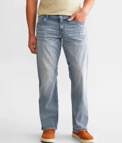 Sale Jeans|Bottoms | Reclaim Relaxed Straight Stretch Jean Leo