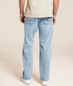 Reclaim Relaxed Straight Stretch Jean Ion Discount