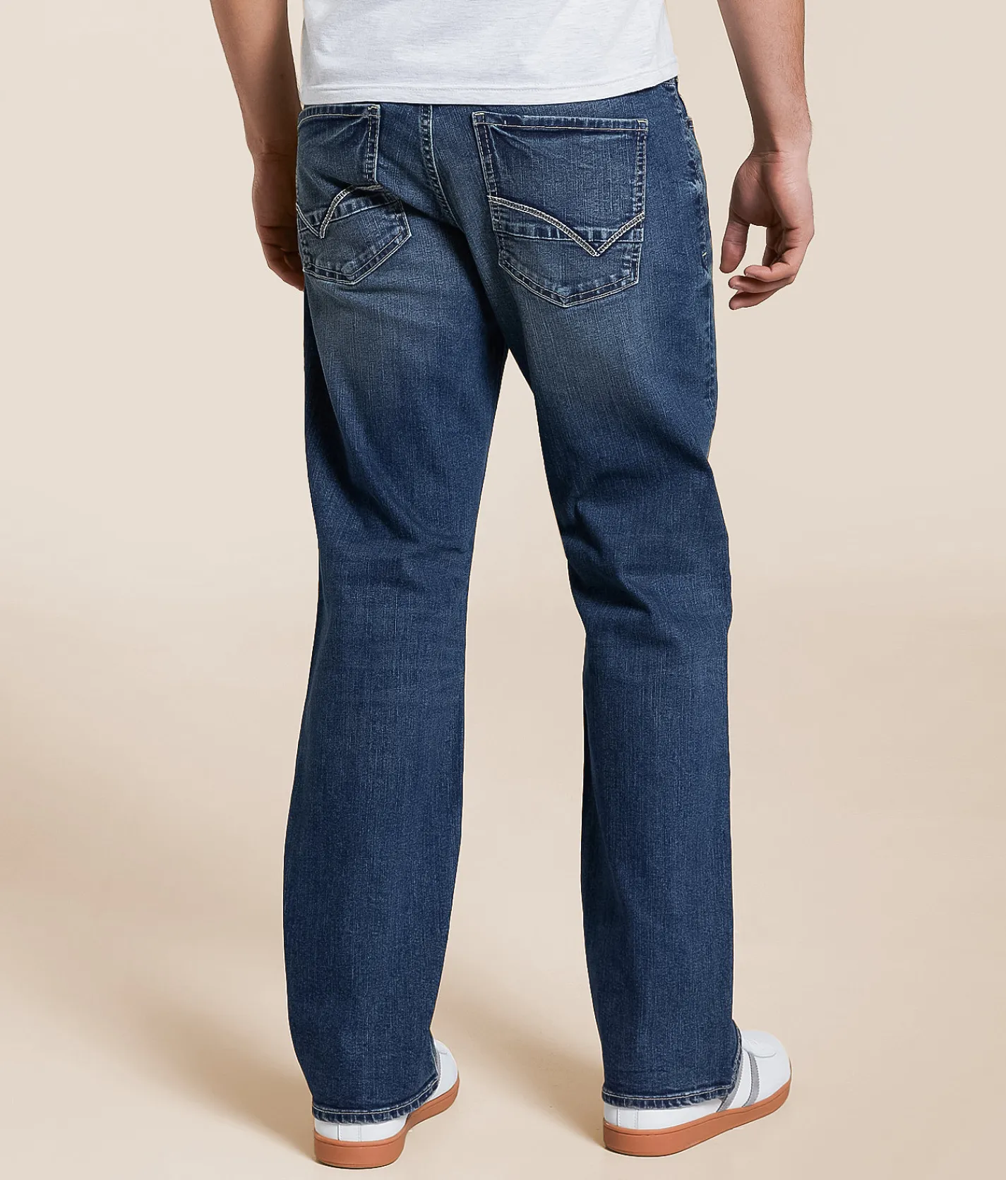 Reclaim Relaxed Straight Stretch Jean Beltsville Discount